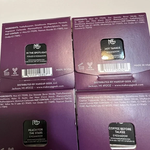 Eyeshadow and face Makeup bundle by makeup geek - Picture 9 of 9